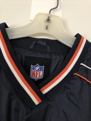 G III APPAREL NFL Chicago Bears Football team satin Logo lined jacket shirt L - Picture 5 of 11