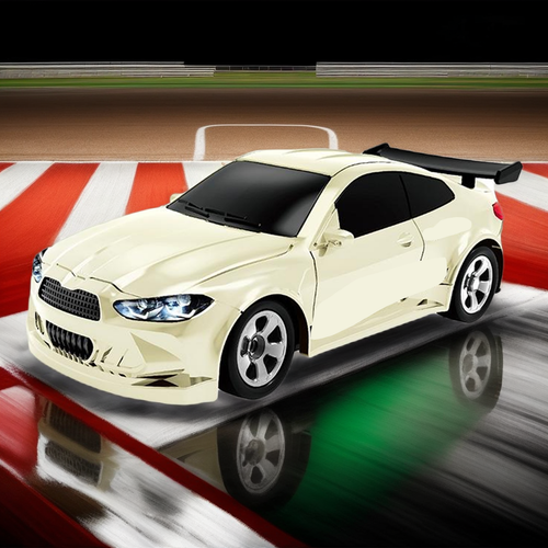 1/64 2.4G RC Drift Car Race Car Remote Control Drift Car 4WD Mini Toy W/Lights4F - Picture 8 of 9