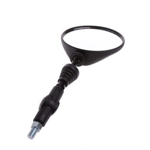 Universal Folding Motorcycle Side Rearview Mirror 10mm For Yamaha Honda Hot - Picture 8 of 11