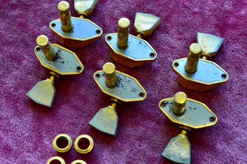 Vintage 1950's - 1960's Gibson Kluson Sealfast Tuners L-5CES Super 400 Byrdland - Picture 11 of 14