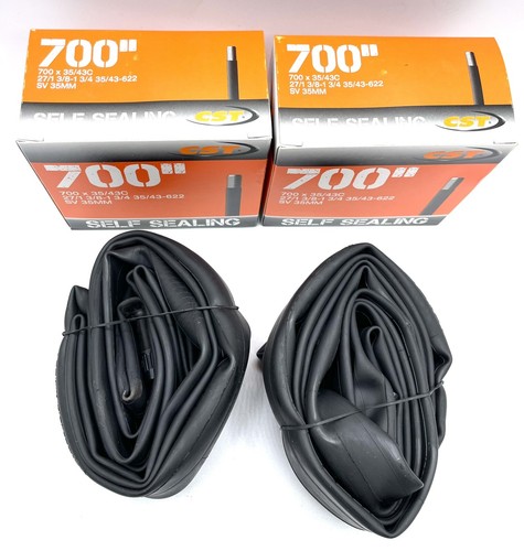 CST Self Sealing Bicycle Tubes 700c Road / Cyclocross / Gravel 700 x 35/43c Pair - Picture 3 of 6
