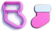 Christmas Sock Polymer Clay Cutters