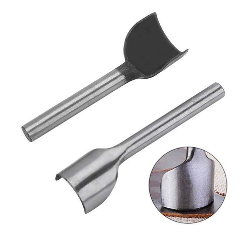 7pcs Lederhandwerk Craft Halbrundschneider DIY Handarbeit 10MM-40MM Werkzeug Set - Bild 4 von 8