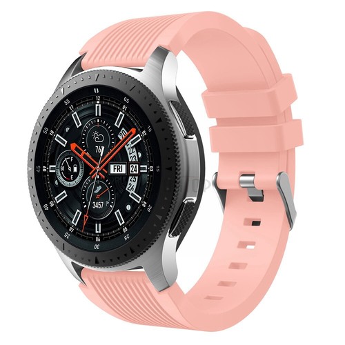 Leather Bracelet Strap Band for Samsung Galaxy Watch 46mm SM-R800 / Watch3 45mm - Picture 402 of 666