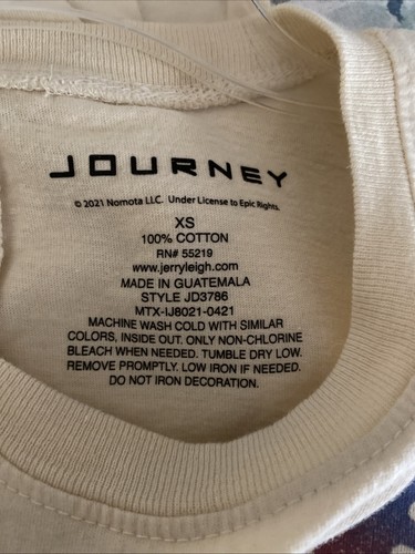 Journey Departure Lounge Nachtwäsche T-Shirt Kleid Kurzarm Oberteil Damen Gr. XS - Bild 8 von 8