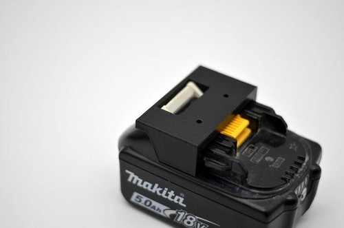 Porta batteria Per Makita 18 v da Parete Supporto Batteria staffa muro verticale - Bild 9 von 19