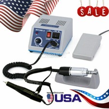 Dental Lab Marathon Electric Micromotor Polishing Unit / 35K rpm Motor Handpiece