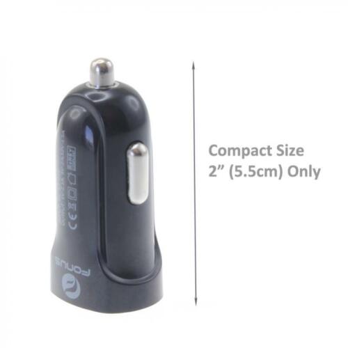 FAST HOME CAR CHARGER USB CABLE TYPE-C 6FT LONG TRAVEL CORD for PHONES & TABLETS - Picture 3 of 6