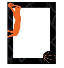 Slam Dunk Letterhead Paper - 8.5" x 11" - 25 Sheets (olh726)