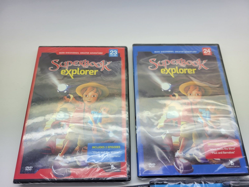 DVD Superbook Explorer Set of 8 DVD's Volumes 23-30 ( 16 Episodes ) **SEALED** - Picture 2 of 5