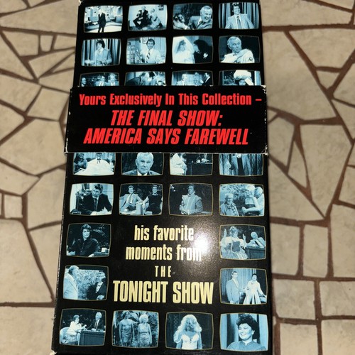 The Johnny Carson Collection Box Set VHS/VCR Tapes His Favorite Moments - Picture 4 of 4
