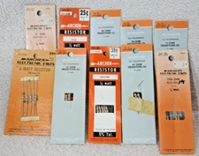 Archer - Radio Shack Resistors - NIP - 1, 10, 15, 22, 33, 47, 220, 10k OHM MORE
