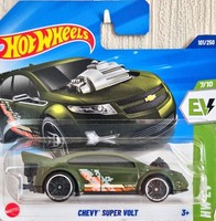 Hot Wheels Chevy Super Volt Hw Ev 7/10 2025 101/250 Modellauto Spielzeug Ampera