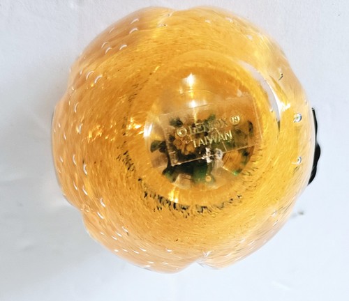Lenox Herbst Brillanz Kürbis Kunst Glas Skulptur Thanksgiving Halloween 3"H9. - Bild 4 von 4