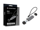 CONCEPTRONIC BIAN05G 2-in-1 USB 3.0 Dual-Plug-Kartenleser, SD/MicroSD 3.0, UHS-I