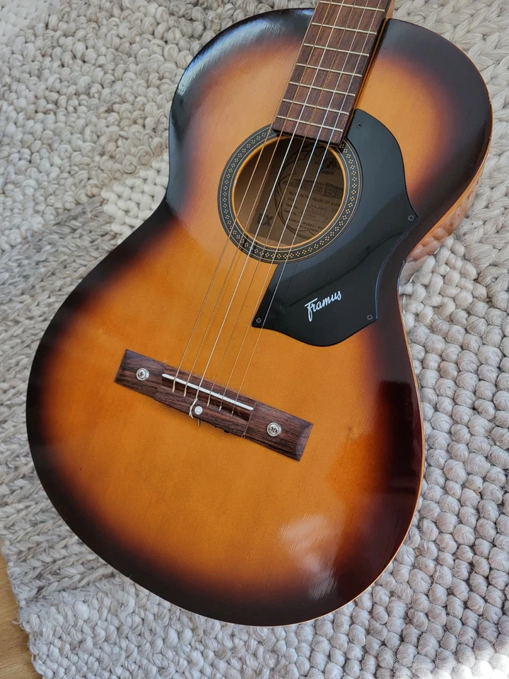 Ancienne Guitare Framus Fabriquée En Allemagne - Photo 4/4
