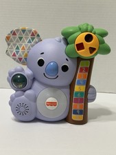 Fisher Price Linkimals Counting Koala Musical Learning Toy WORKS smoke/pet free