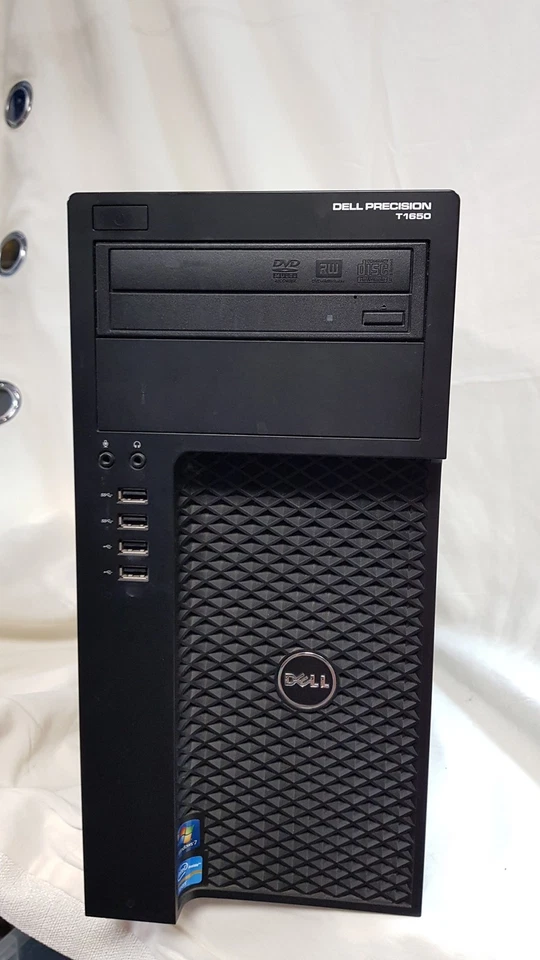 Dell precision t1650 Intel Xeon E3-1240 v2 16GB 500GB SSD NO OS Quadro K2000 GPU - Image 4 of 4