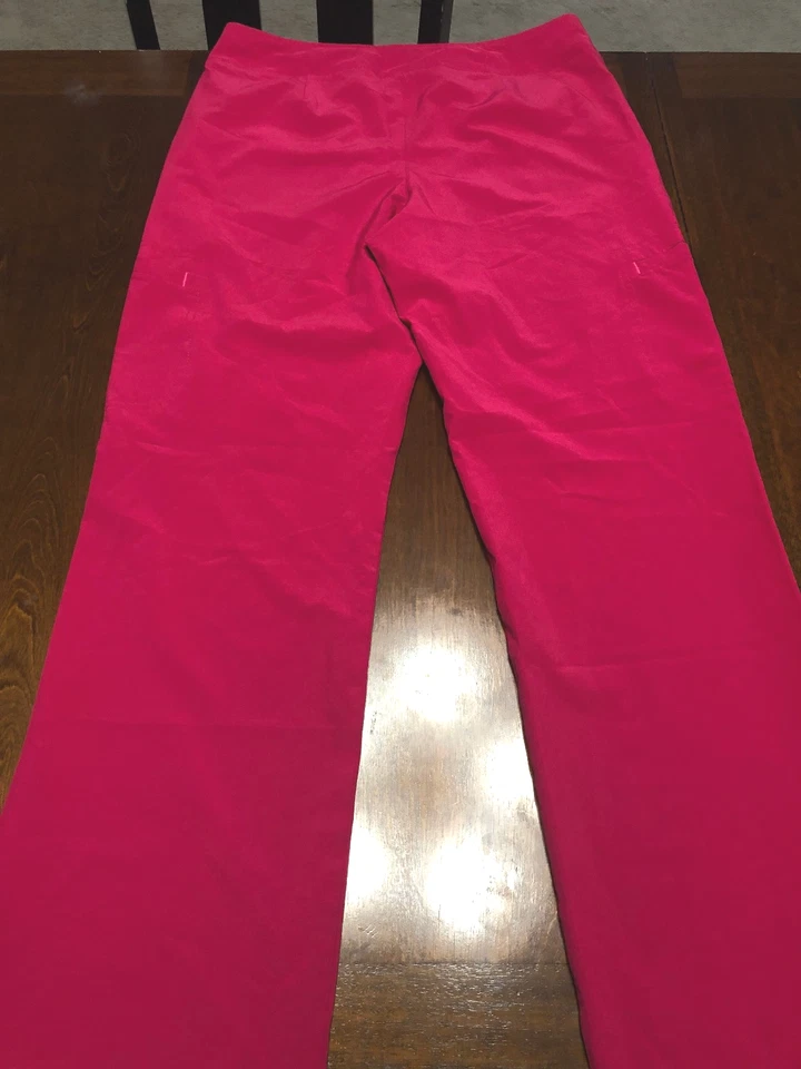 Smitten Women Scrubs 4-Way Soft Stretch Cargo Pants-color jazz berry-size 32x29 - Image 2 of 4