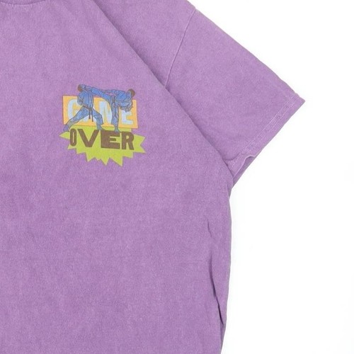 Urban Outfitters Unisex Anime Graphic Purple T-Shirt XS - Picture 7 of 12