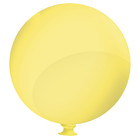 Yellow Crystal 48" Latex PLAIN BALLOON Giant Balloons Party Birthday Wedding 4Ft