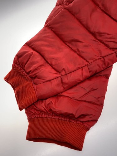 Moncler Down Jacket Red Polyester Solid Color Medium Size #EG CAA - Picture 5 of 8