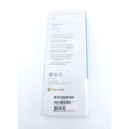 Microsoft Surface Stylus Pen For Surface 3 Pro 3 4 Book Silver Tips 3ZY-00010 - Picture 2 of 4