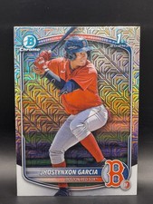 2025 Bowman Chrome Prospects Jhostynxon Garcia Card #BCP-43 Mojo Refractor 1st