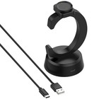 Schwarz ABS USB Ladeständer für Amazfit Bip6 und für Active2 Ersatz Dock