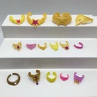 15 My Little Pony MLP Crowns Tiara Necklace Lot Different Sizes Generations