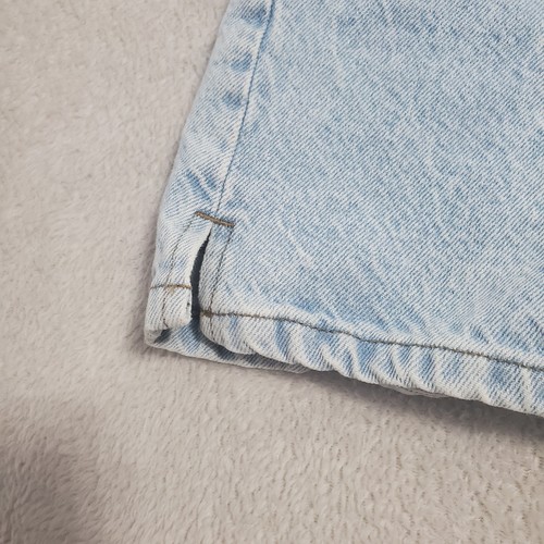 Pacsun Denim Shorts Girls 10 Blue Colorblock Pockets Adjustable Waist Cotton 4" - Picture 6 of 13