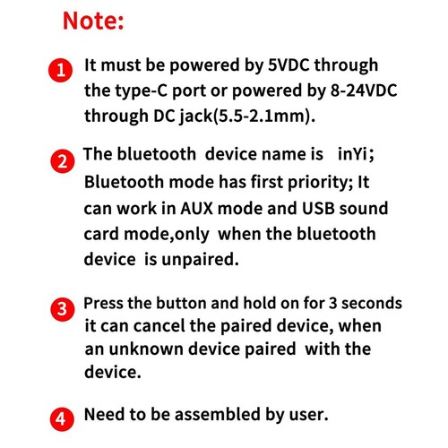 1X(LA02 QCC5125 Bluetooth 5.1 Verlustfreie Dekodierungskarte für E5925 - Bild 9 von 10