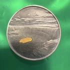 TD Mint Lucky Rips-Niagara Falls 1oz Silver/.25g Gold Round