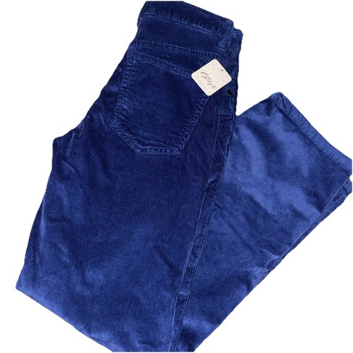 Free People Risk Taker High Rise Straight blaue Cordhose Gr. 24 WE THE FREE - Bild 3 von 12