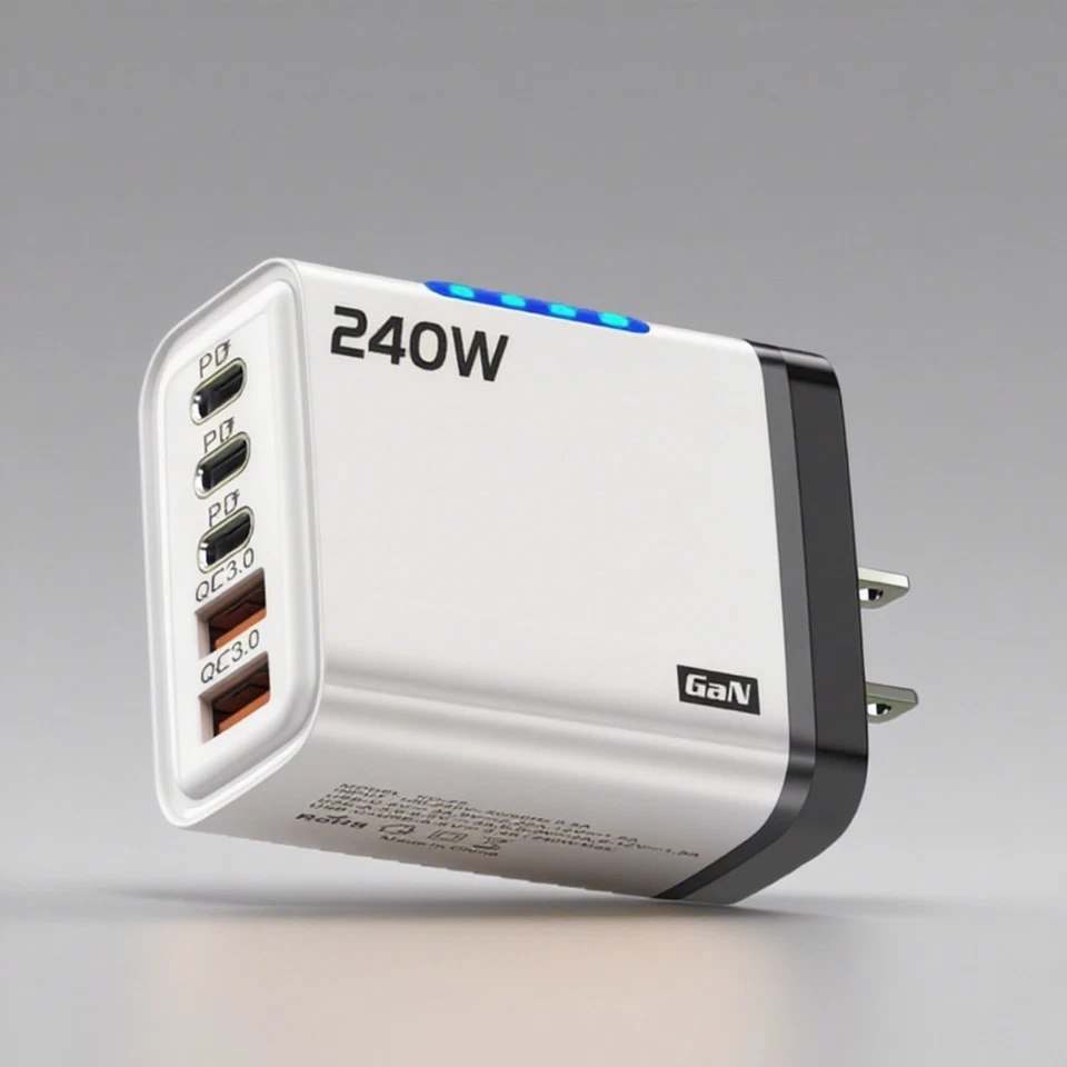 240W Fast Charging USB Type C Wall Charger For Google Pixel 5 6 7 8 9/10 Pro XL - Image 4 of 4