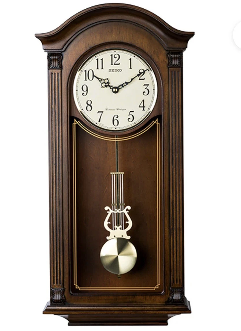 Seiko Traditional Wall Clocks with Battery Backup for sale | eBay