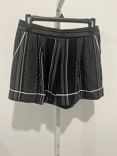 Phillip Lim New 3.1 high waisted 100% silk striped shorts / Size 2 Waist 16’ - Picture 2 of 5