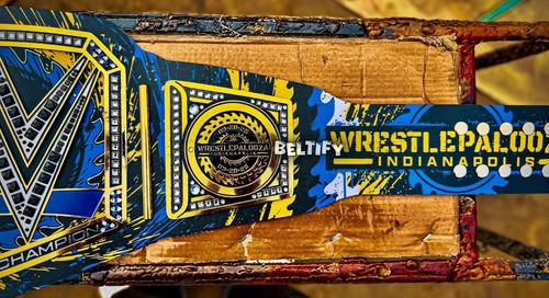 WrestlePalooza 2025 Undisputed Championship Replica Title Belt - Picture 7 of 9