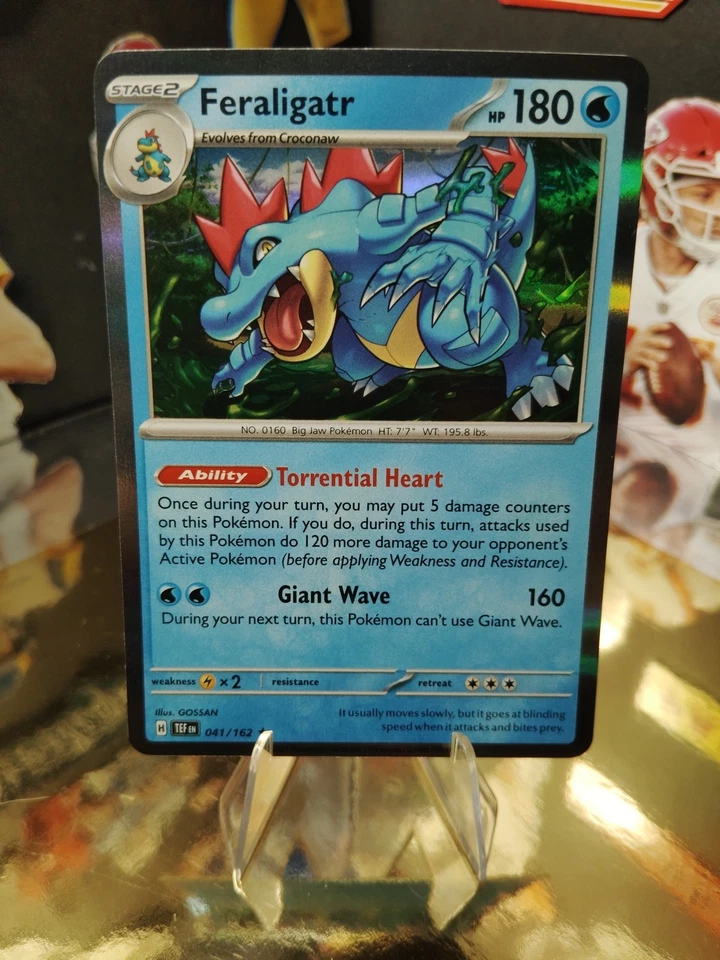 Feraligatr 041/162 SV05: Temporal Forces Holo - Image 4 of 4