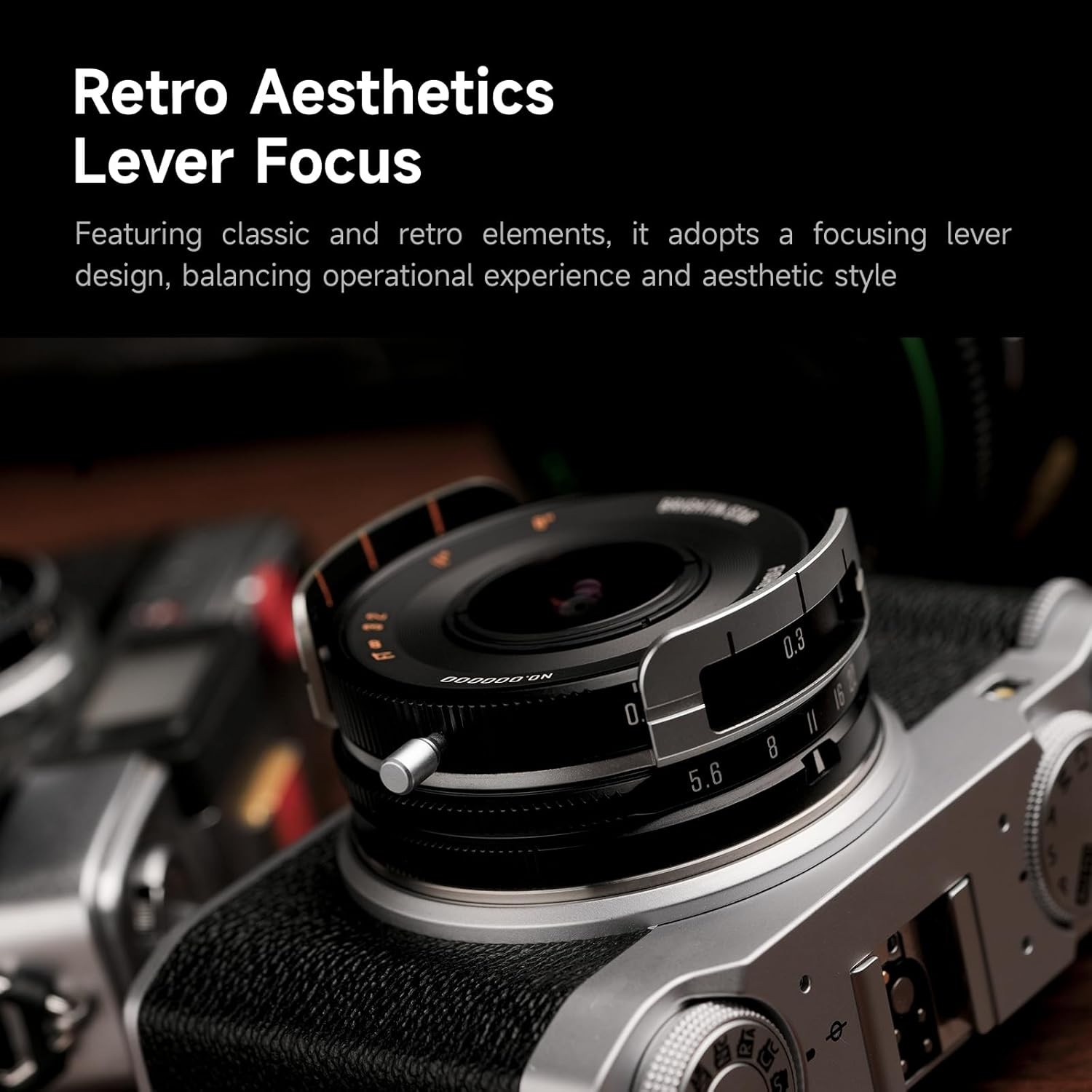 Brightin Star 10mm F5.6 Pro APS-C Ultra-Wide Angle Fisheye Lens for X/E/Z/FR/M43