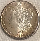1881 S Morgan WOW loaded with luster BU bright free ship Sigma tested authentic
