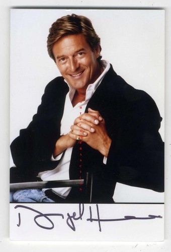 Nigel Havers Vintage signierte Postkarte