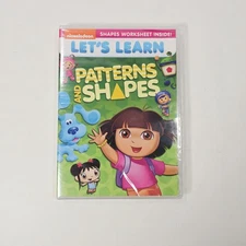Let's Learn: Patterns and Shapes (DVD, 2014, Full Screen) Dora The Explorer- New