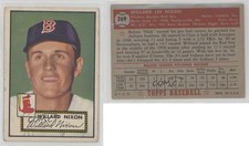 1952 Topps Semi-High # Willard Nixon #269