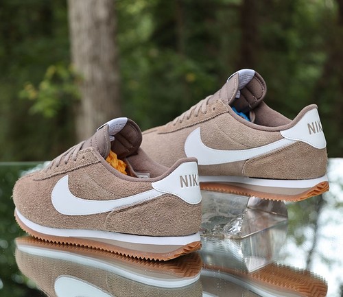 Nike Cortez Vintage Suede Medium Curry Men's Size 9 Brown Custom 317249-012 - Picture 13 of 14
