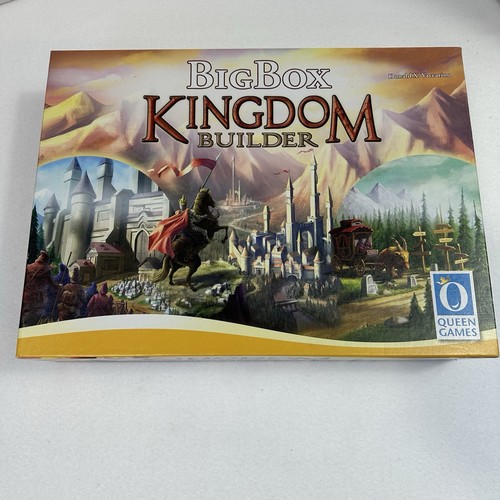 Kingdom Builder Big Box Queen Games Plus Nomads & Crossroads 2 Queenies Complete