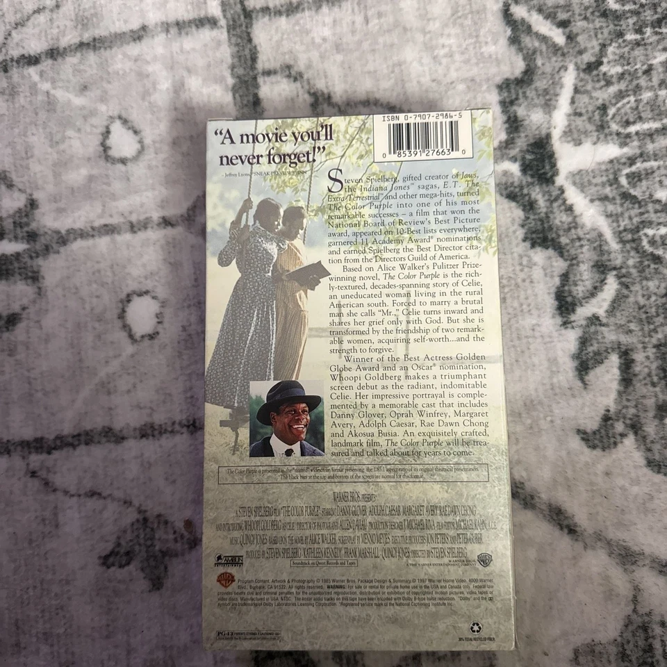 The Color Purple (VHS, 1985) Drama Movie - , - Image 2 of 4