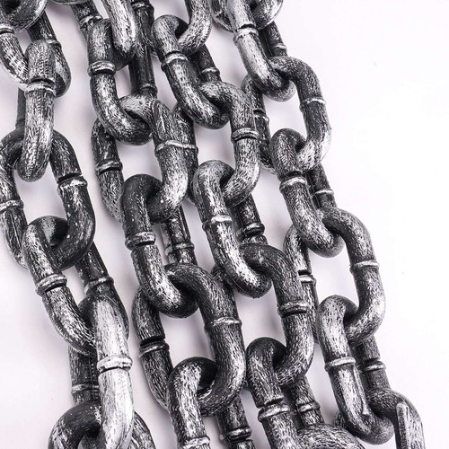 6 FT Halloween Plastic Chain Links for Props and Haunted House Decor - Picture 10 of 12