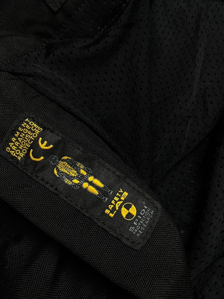 🚨 Calça Spidi Stormer H2OUT de veludo corrida carga motocicleta S Formula 1 preta - Imagem 2 de 4