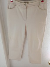 BRAX Carola Jeans Gr.46 Creme Stretch Baumwolle Top Zustand